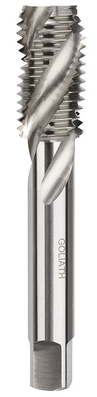 GOLIATH 8 X 1.25MM MC SPIRAL FLUTE HSS-CO5 TAP 